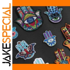 Punk Yoga Palm 3D Iron-On Patch