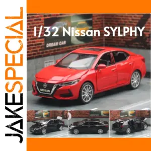 1/32 Scale Nissan Sylphy Diecast Model Car