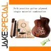 41-Inch DIY Folk Guitar Kit with Natural Finish