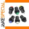 Vibrant 12mm Push Button Switch Set for Control Panels