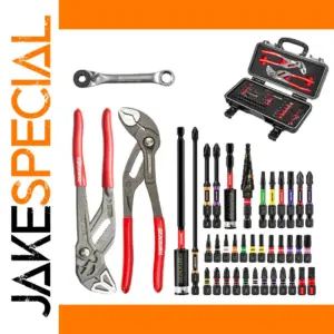 39-Piece Heavy-Duty Toolset in Black Toolbox