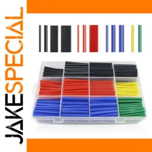 560-Piece Heat Shrink Tubing Kit for Electricians