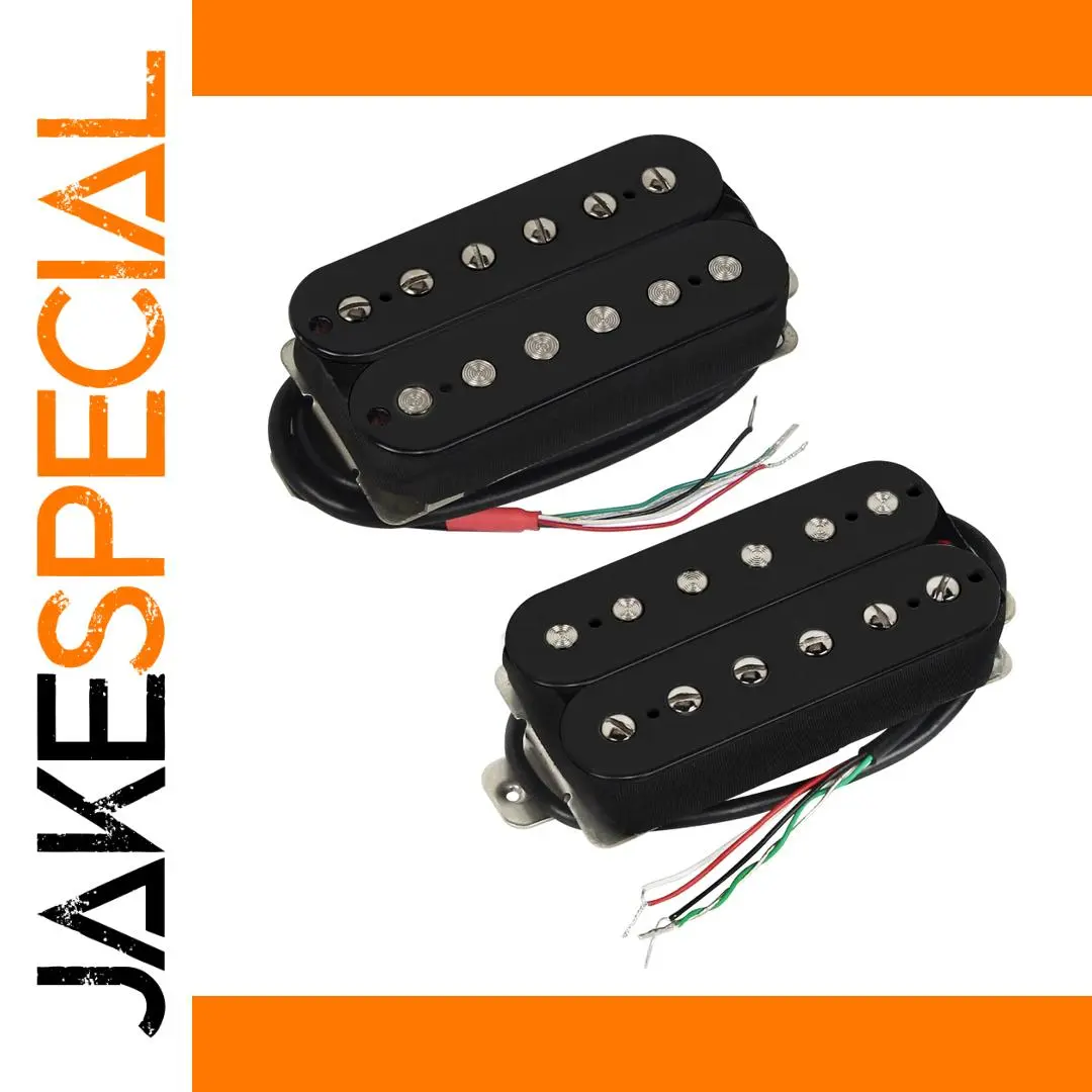 Alnico 5 Humbucker Pickup Set for Electric Guitars 1 Alnico 5 Humbucker Pickup Set for Electric Guitars