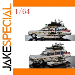 Ghostbusters Ecto-1 1/64 Scale Diecast Replica