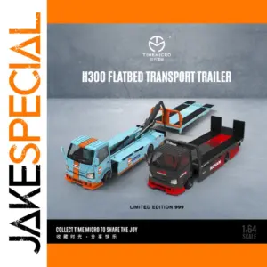 1/64 Scale Flatbed Trailer Model for Collectors