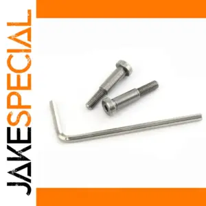 Silver Step Screws for Tamiya TT02