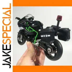 Kawasaki H2R Police Motorcycle Model 1:12 Scale
