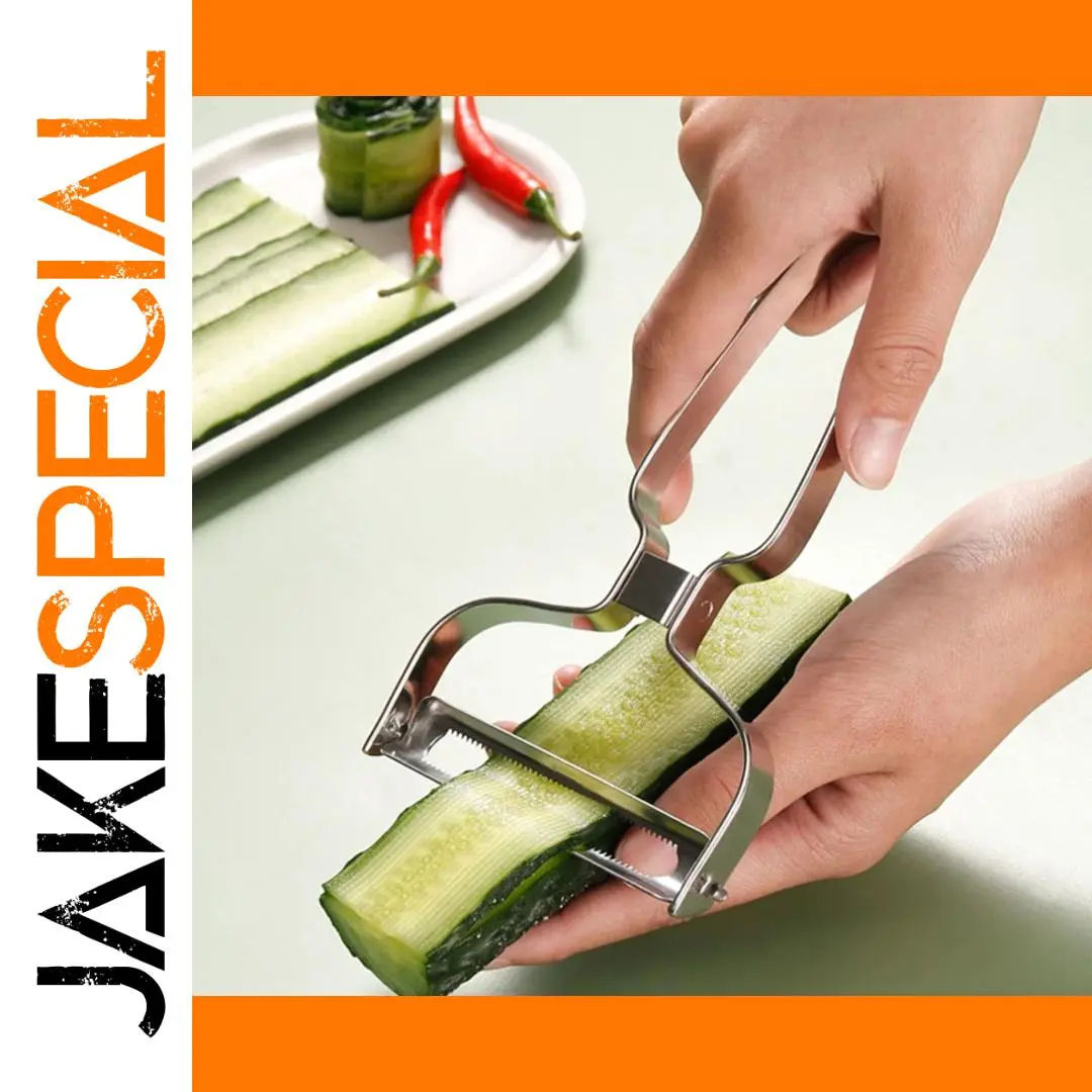 Stainless Steel Cabbage Peeler with Ergonomic Handle 1 Stainless Steel Cabbage Peeler with Ergonomic Handle