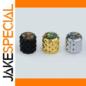 Aluminum Guitar Knob Set with Iridescent Effect