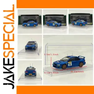 Blue Subaru Impreza WRC 1:43 Diecast Model