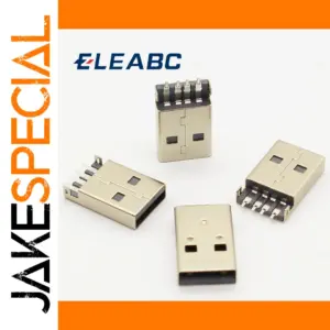 ELEABC USB 2.0 4-Pin A Type SMT Connectors Set