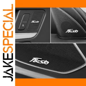 Ford Fiesta Mk5-Mk7 Aluminum Speaker Badges Set