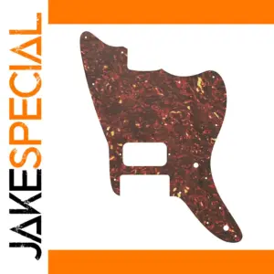 Red Tortoise Pickguard for Jazzmaster
