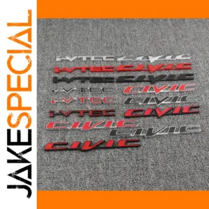Honda Metal Emblem Badge for Civic and More
