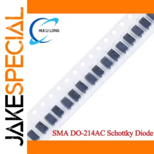 Set of 100 SMA Schottky Diodes for Electronics