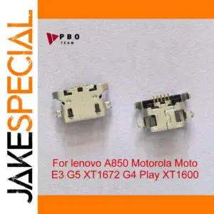 Micro USB Heavy Plate Connectors Set (100/200 pcs)