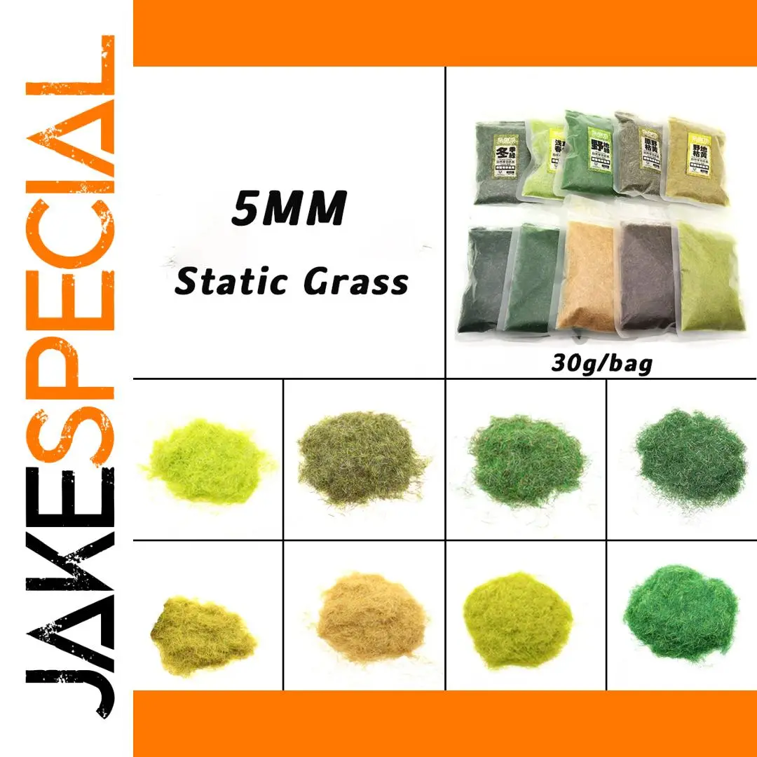 Realistic Static Grass for Model Layouts 1 Realistic Static Grass for Model Layouts