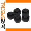 Set of Five Black Rubber Violin Mutes