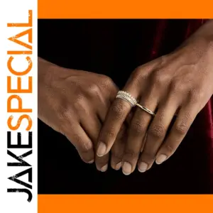 Double-Layer Stainless Steel Wedding Ring