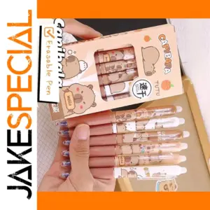 Cute Capybara Gel Pens Set for Writing