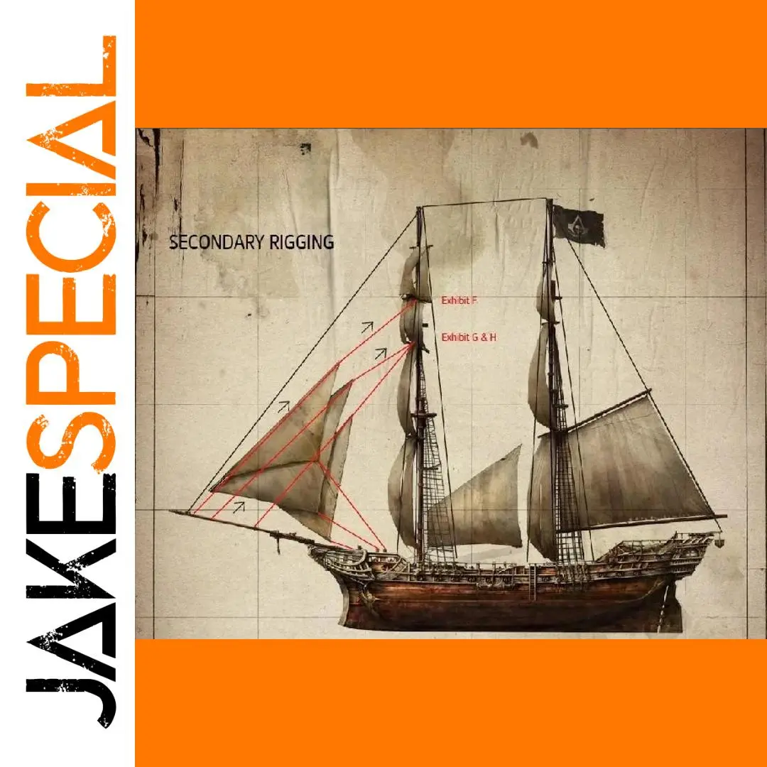 Vintage Sailing Ship Paper Model Kit 1 Vintage Sailing Ship Paper Model Kit