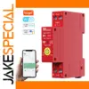 Red Smart Circuit Breaker for Home Safety