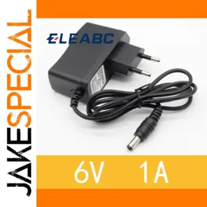 6V 1A Power Supply Adapter with EU Plug