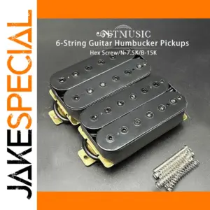 Dual-Coil Guitar Humbucker with Coil Splitting