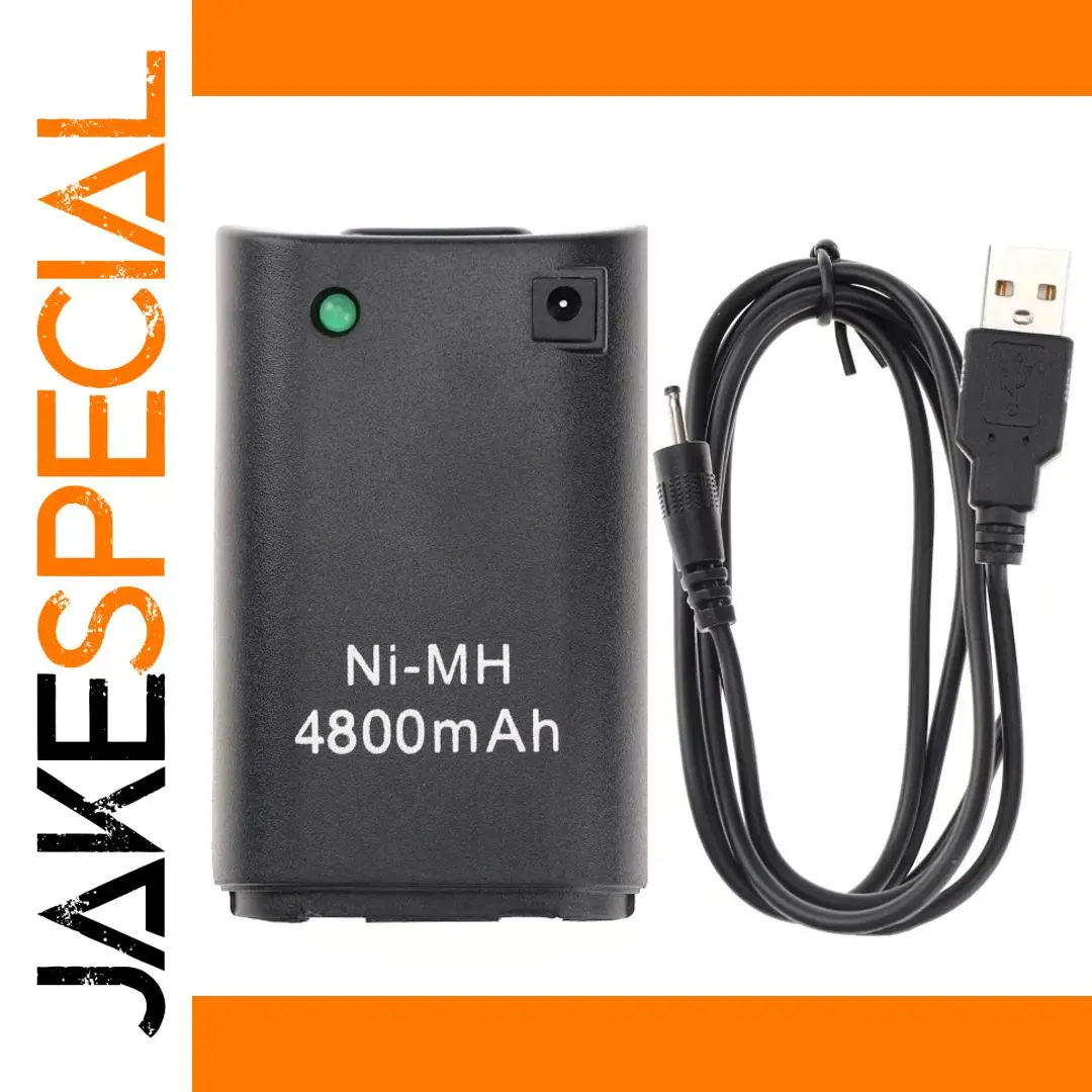 Xbox 360 Rechargeable Battery Pack 4800mAh 1 Xbox 360 Rechargeable Battery Pack 4800mAh
