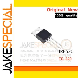 High-Power IRF520N MOSFET Set (10 Pack)