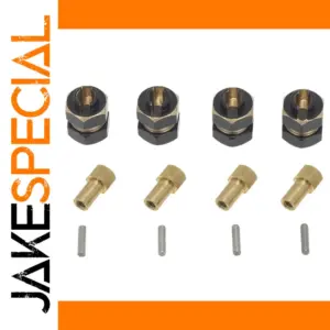 CNC Brass Wheel Hub Adapters for RC Cars