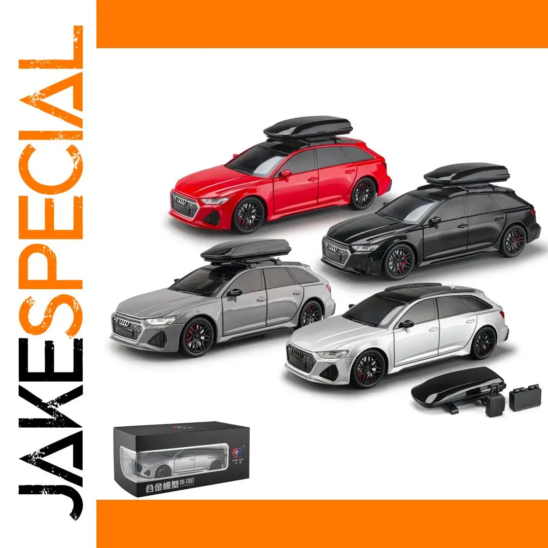 1:24 Scale RS6 Travel Edition Diecast Model 1 1:24 Scale RS6 Travel Edition Diecast Model