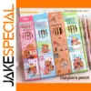 Colorful Cartoon Capybara Pencil Set with 12 Pencils