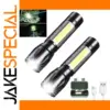 Rechargeable Mini UV LED Flashlight for Outdoors