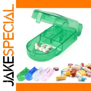 Green Pill Cutter for Precise Dosing