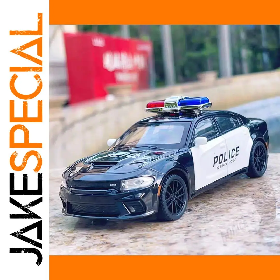 1:32 Diecast Police Charger with Lights 1 1:32 Diecast Police Charger with Lights
