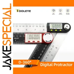 Digital Protractor with 0-360° Measurement