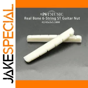 Genuine Bone Guitar Nut for Electric Guitars