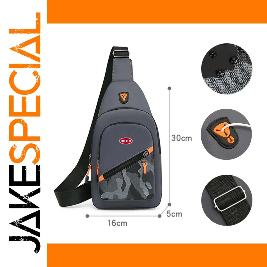 Bugatti-Inspired Portable Shoulder Bag for Enthusiasts 1 Bugatti-Inspired Portable Shoulder Bag for Enthusiasts