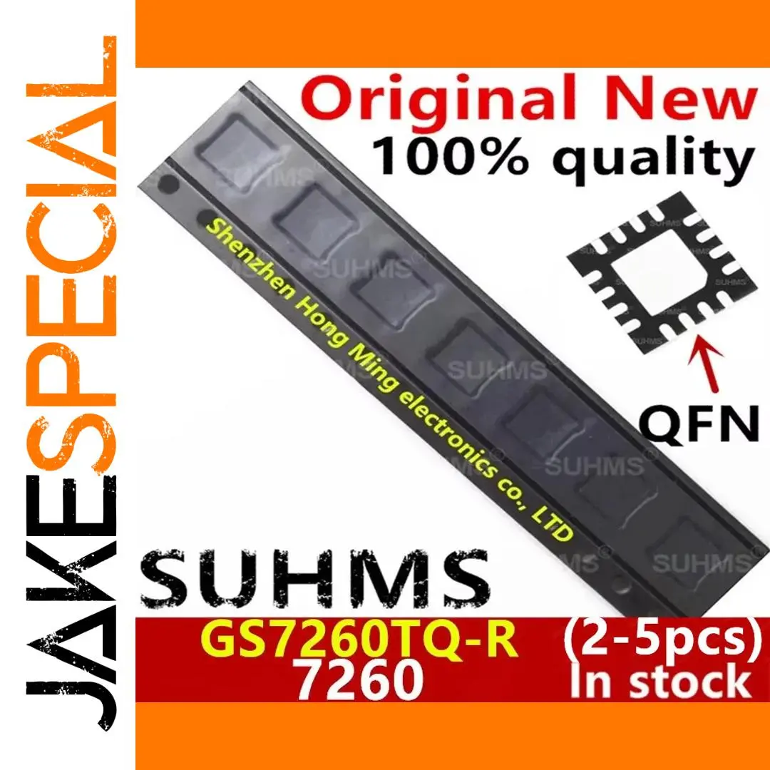 GS7260TQ-R Voltage Regulator Set in QFN-16 Package 1 GS7260TQ-R Voltage Regulator Set in QFN-16 Package