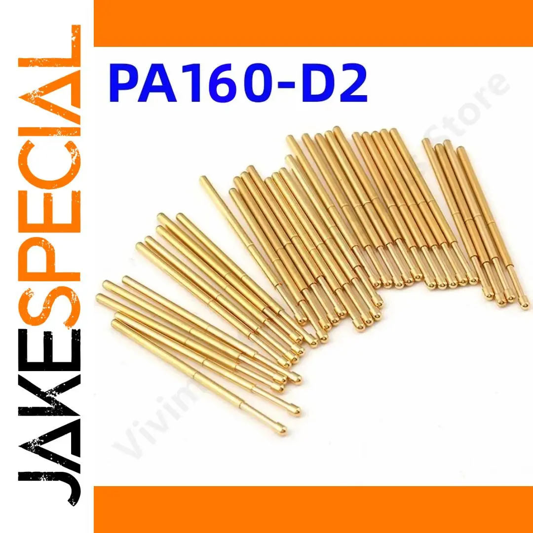 Gold Spring Test Probes for Circuits (20/100 pcs) 1 Gold Spring Test Probes for Circuits (20/100 pcs)