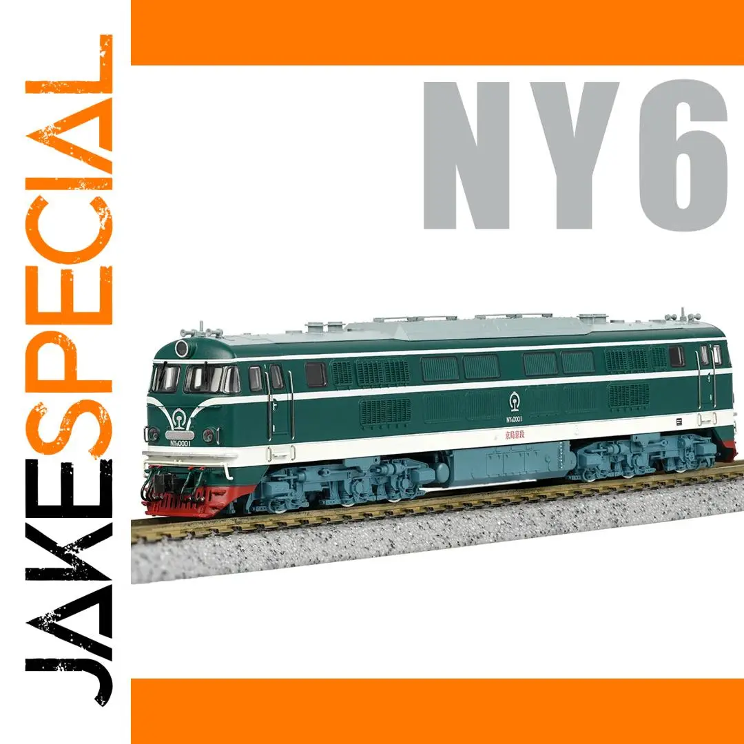 N-Scale Diesel Locomotive Model NY6-0001 1 N-Scale Diesel Locomotive Model NY6-0001