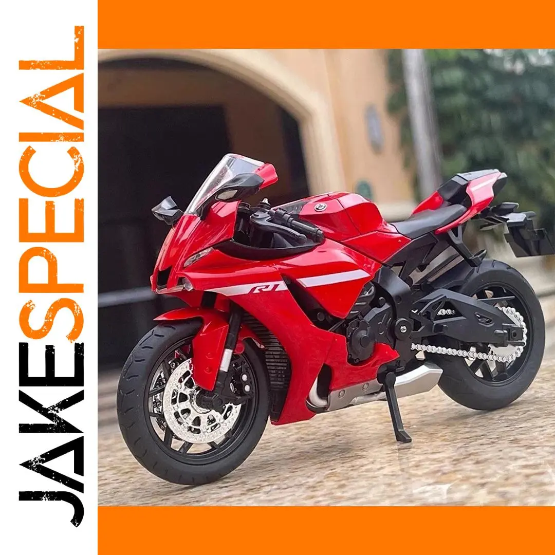 Red Yamaha R1 1:12 Scale Diecast Model 1 Red Yamaha R1 1:12 Scale Diecast Model