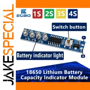 Lithium Battery Charge Indicator Module (1S-4S)