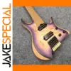 Headless 7-String Electric Guitar with Maple Substance