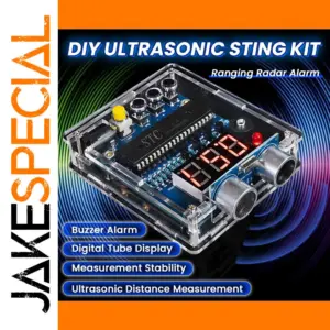 DIY Ultrasonic Ranging Electronic Kit with Digital Display