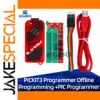 Vibrant Red PICkit3 Programmer for Microcontrollers