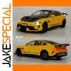 Yellow 1:24 Diecast Sports Car Model