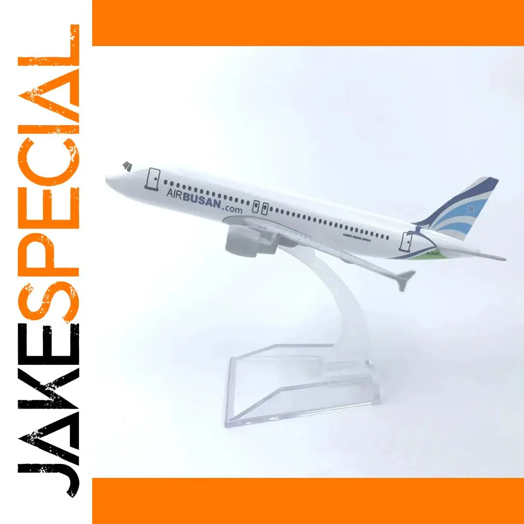 Air Busan A320 Die-Cast Model 1:400 Scale 1 Air Busan A320 Die-Cast Model 1:400 Scale