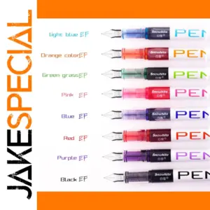 Colorful Disposable Fountain Pens Collection by Snowhite